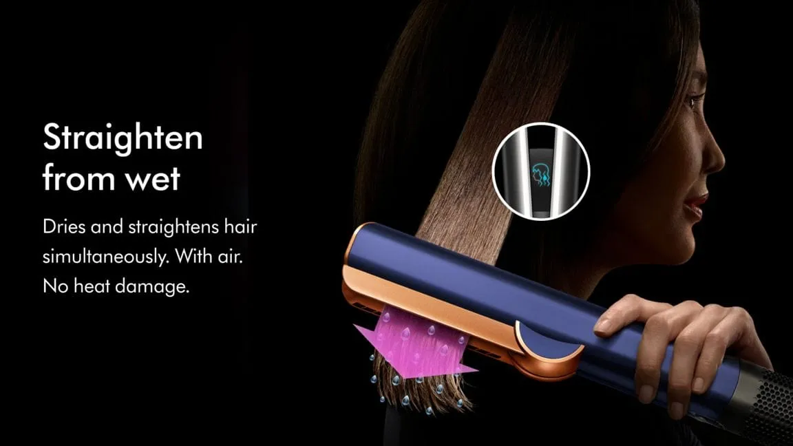 Dyson Airstrait™ Straightener Nickel/Copper  HT01