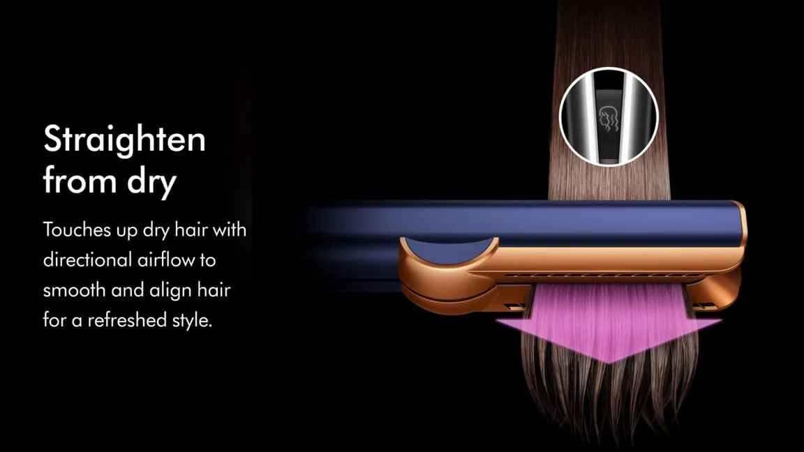 Dyson Airstrait™ Straightener Nickel/Copper  HT01