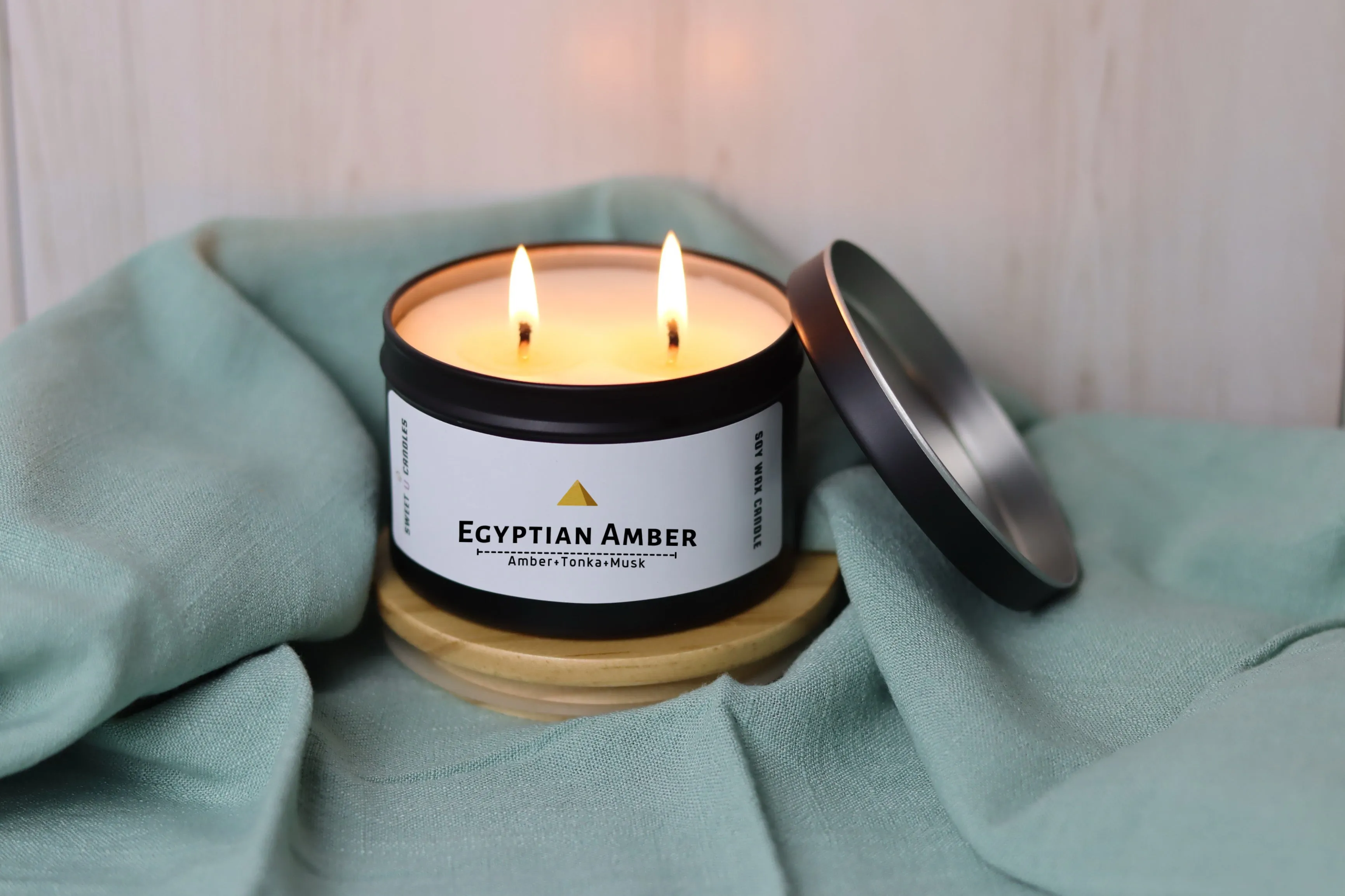 Egyptian Amber Candle