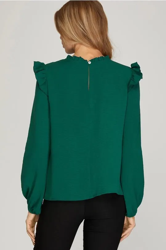Embrace Ruffled Top