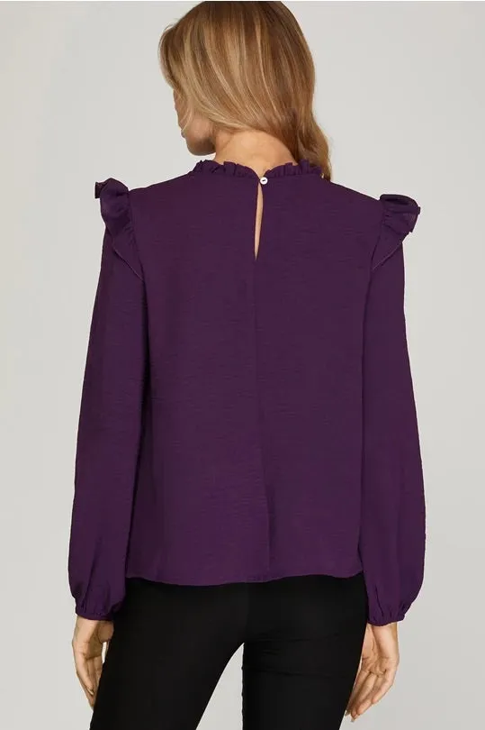Embrace Ruffled Top