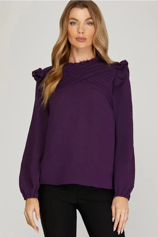 Embrace Ruffled Top