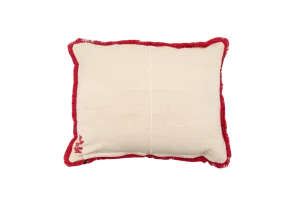 embroidered antique Hungarian hemp pillow