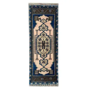 ER25 Handwoven Vintage Rug 1'5x4