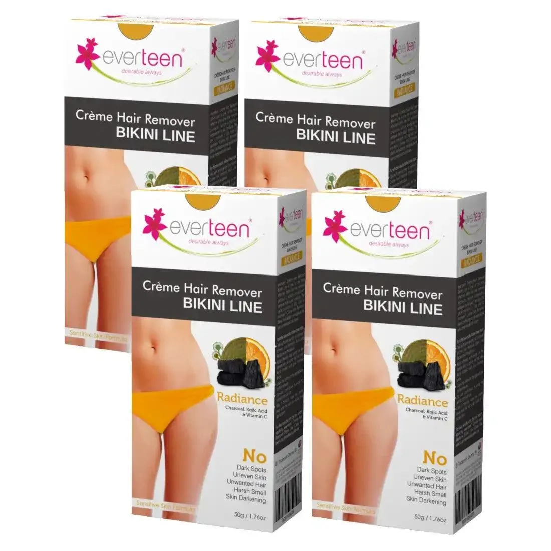 everteen RADIANCE Bikini Line Hair Remover Creme - 50 g