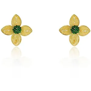 Filigree colibri flower
