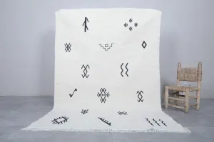 Flat Woven Moroccan Rug -  Berber custom Rug