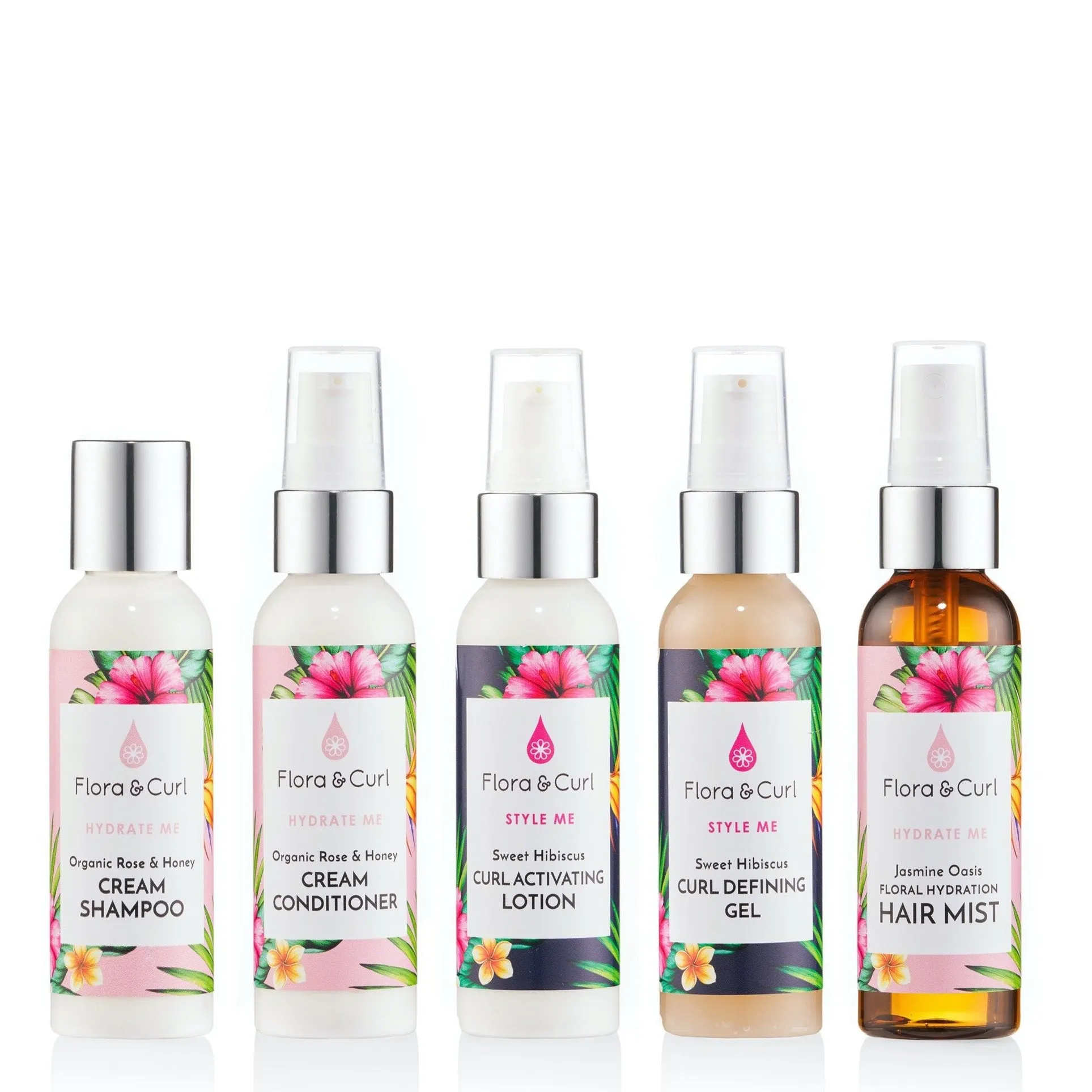 Flora & Curl Mini Essentials Curl Kit