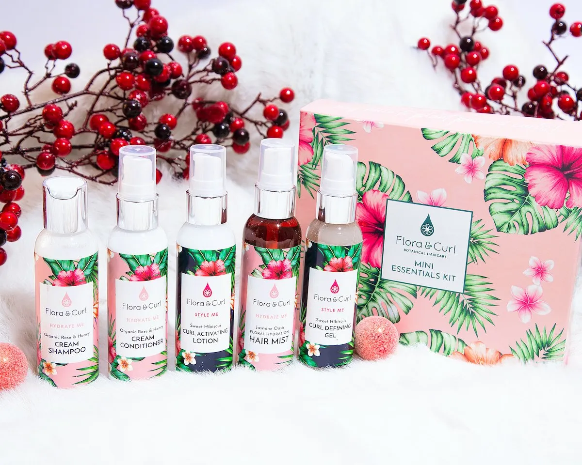 Flora & Curl Mini Essentials Curl Kit