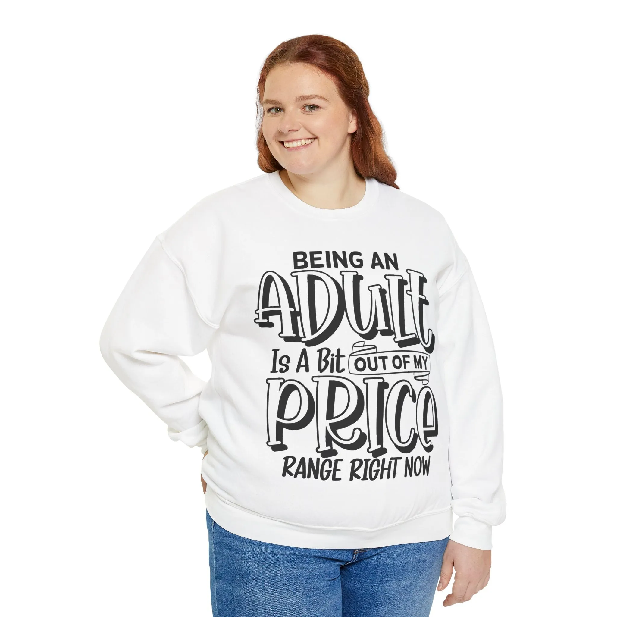 Funny Quote Seasonal Seller Sweatshirt: Unisex, Heavy Blend, Maximum Profit