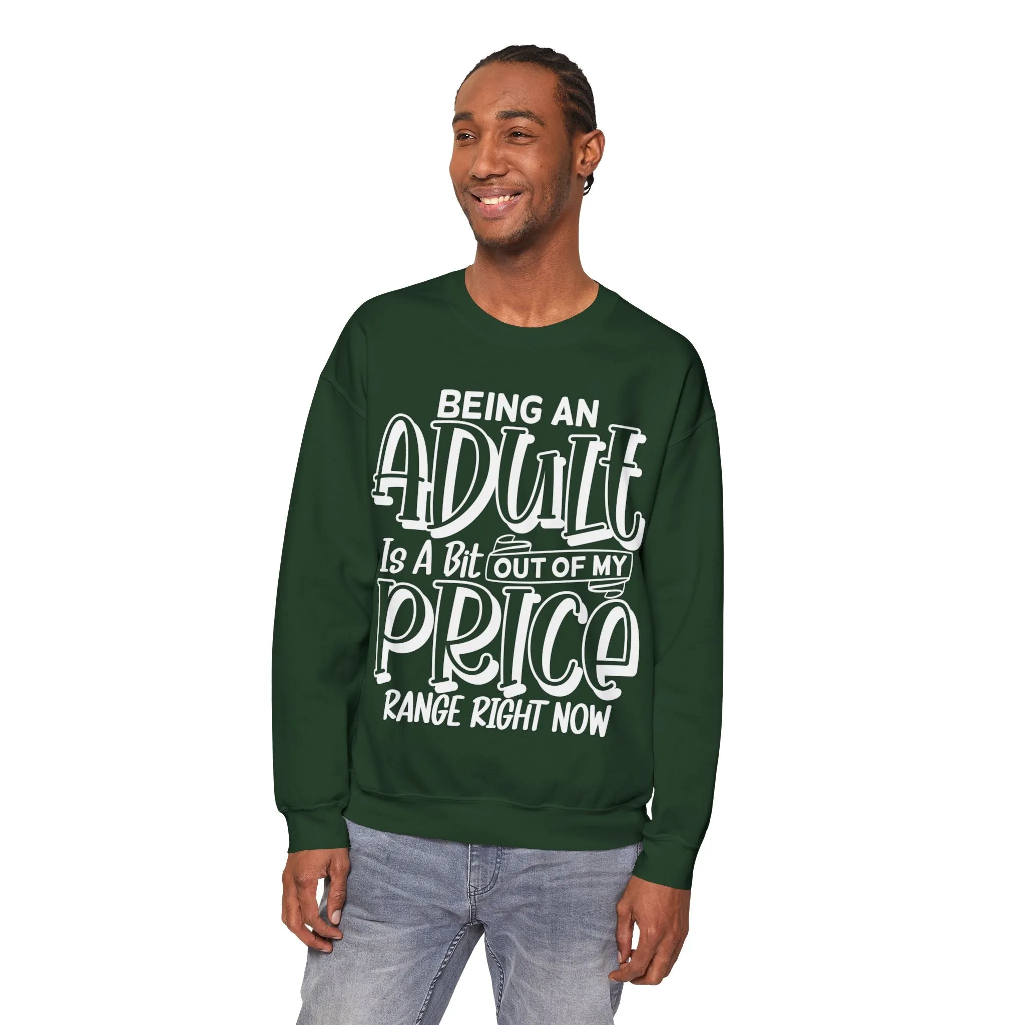 Funny Quote Seasonal Seller Sweatshirt: Unisex, Heavy Blend, Maximum Profit