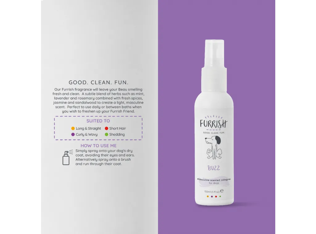 Furrish Buzz Dog Cologne 150ml