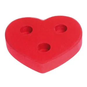 Grimm's Red Heart Deco Candle Holder - Large