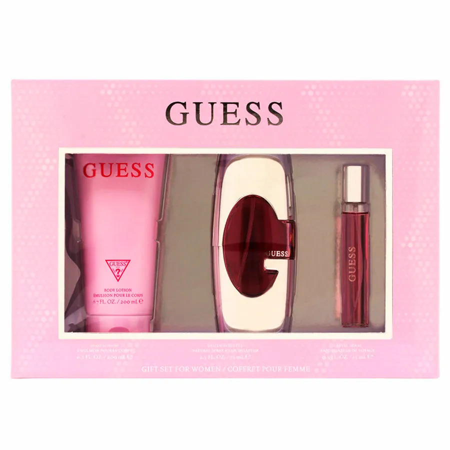 Guess by Guess for Women 2.5 oz EDT 3 PC Gift Set