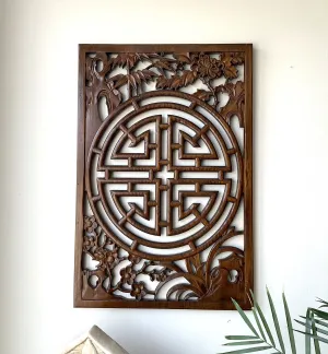 Hand crafted wood panel