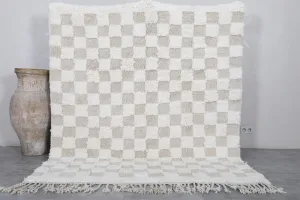 Handmade Beniourain rug - Custom Berber rug - Wool rug