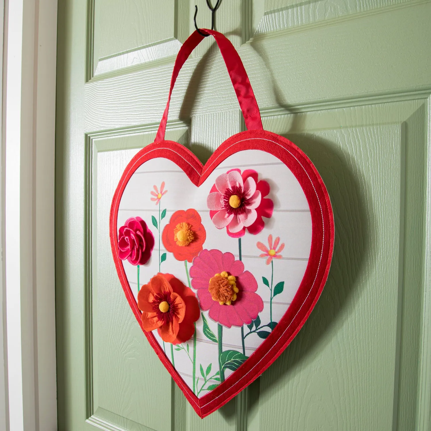 Heart of Flowers Door Décor,2dhb2363