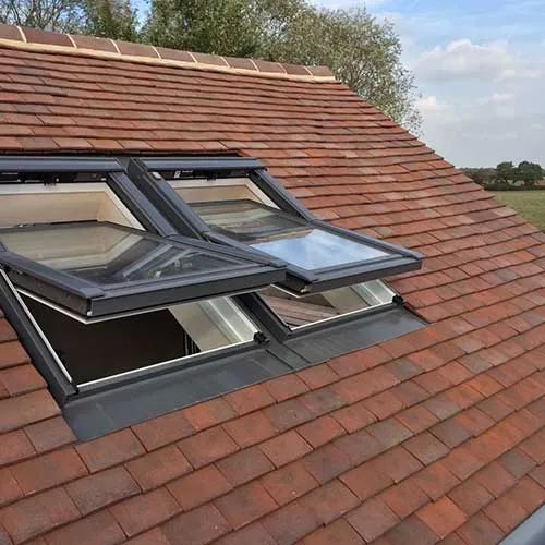 Heritage Clay Plain Roof Tile - Clayhall Hamlet Mix