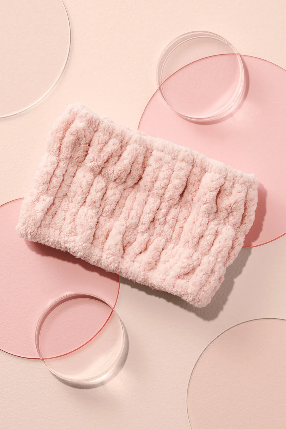 Hold Back & Glow Up Ultra-Wide Spa Headband
