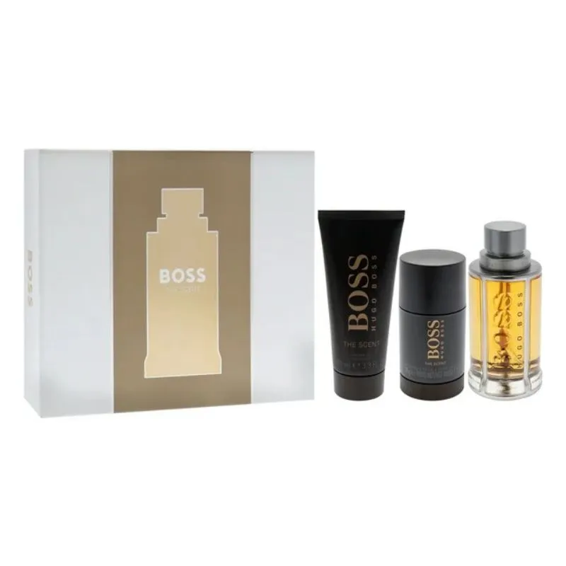 Hugo Boss The Scent For Men Set EDT 100ml   Deo Stick 75ml   Shower Gel 100ml