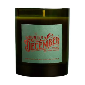 Hunter Candles | DECEMBER | pine, cedar, rosemary & leather