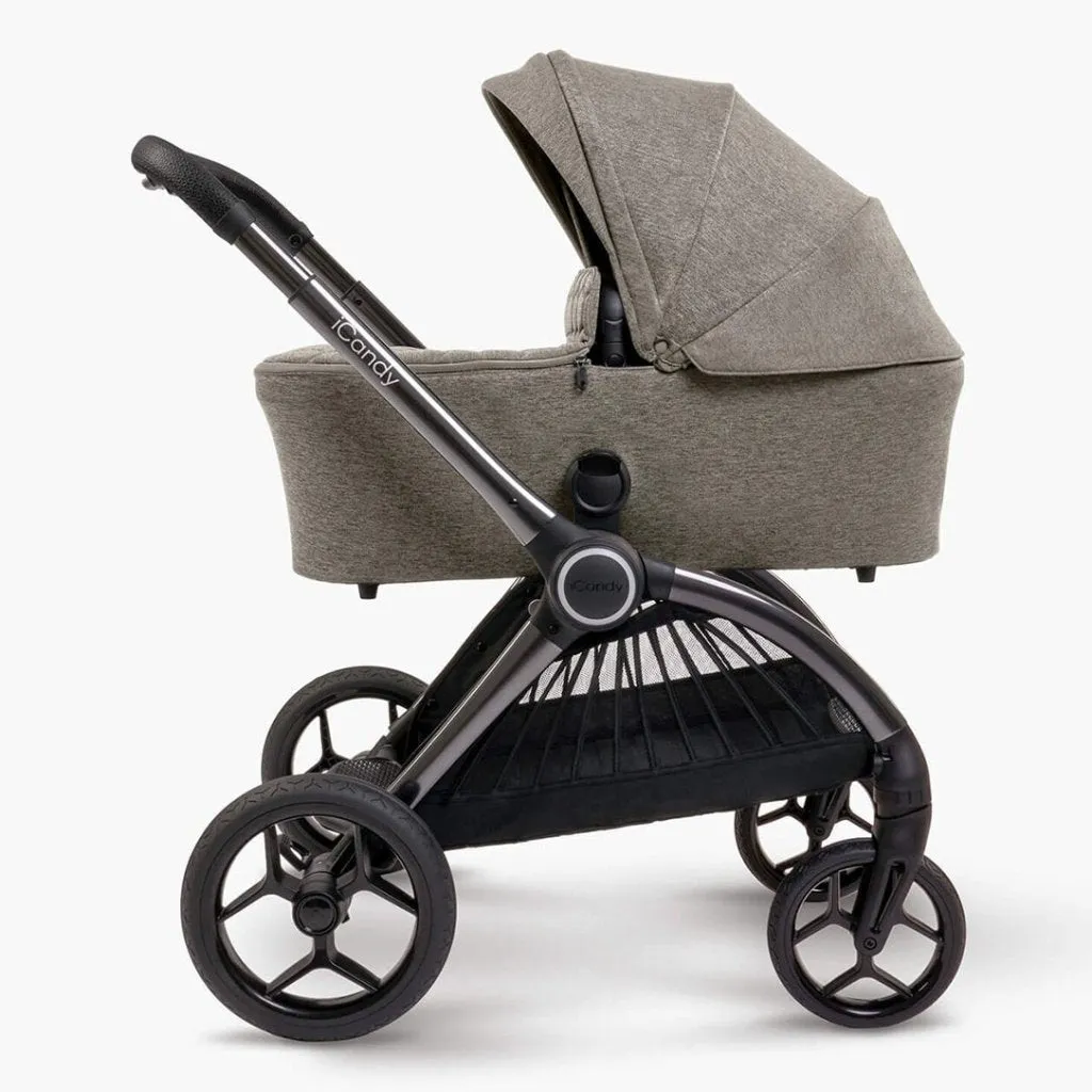 ICANDY Core Pushchair and Carrycot - Complete Bundle - Phantom (Light moss)
