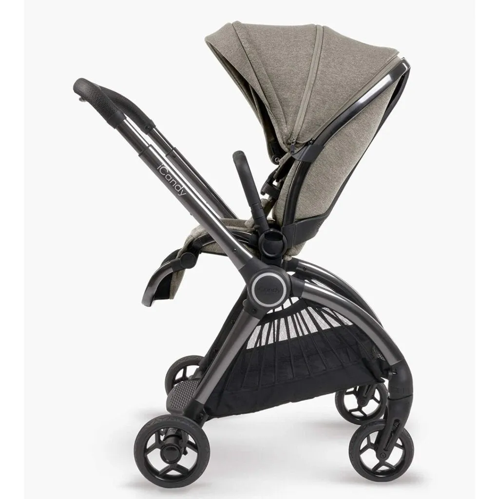 ICANDY Core Pushchair and Carrycot - Complete Bundle - Phantom (Light moss)