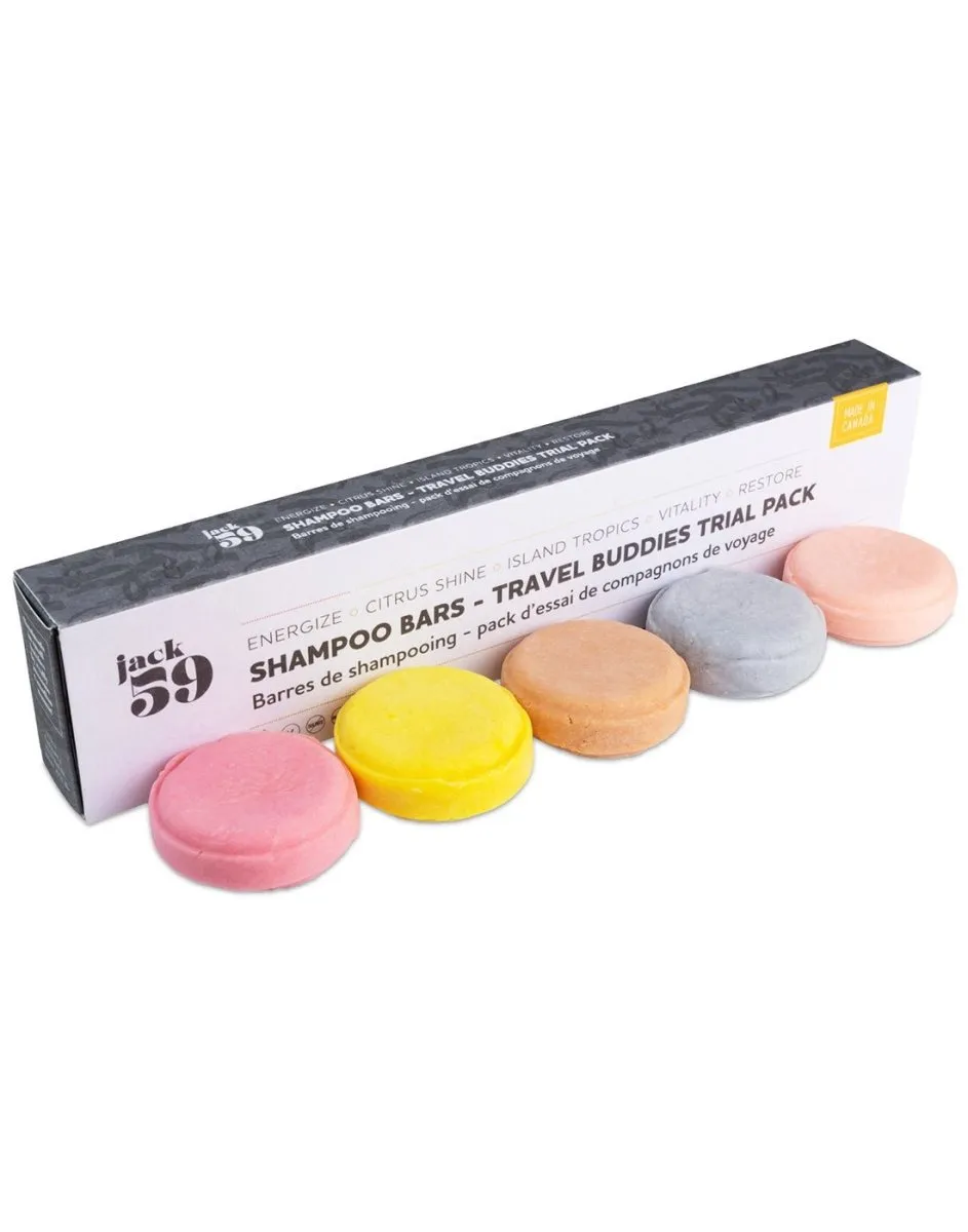 Jack59 Shampoo Bars - Travel Buddies Trial Pack - ONLINE ONLY