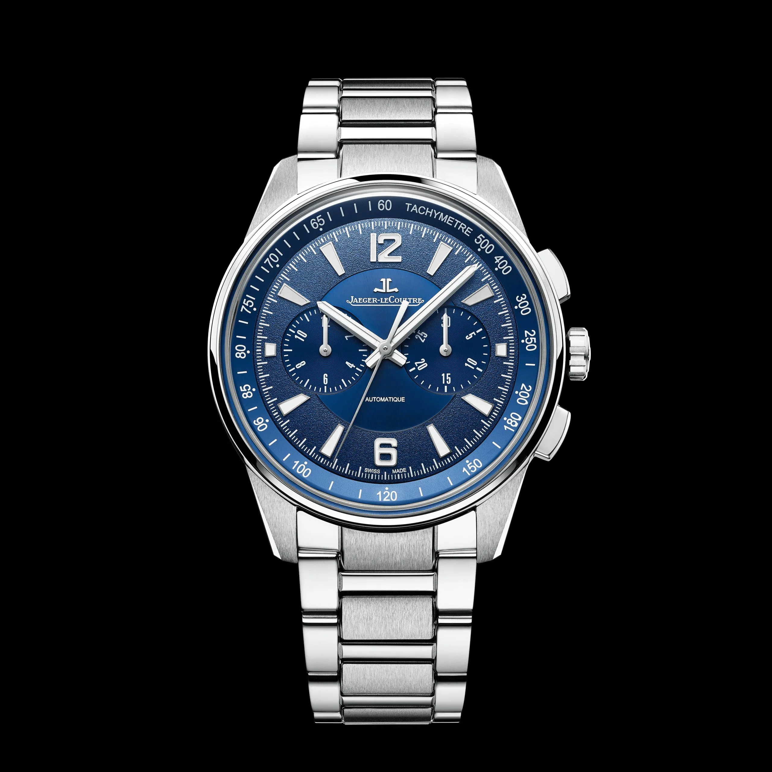 Jaeger-LeCoultre Polaris Chronograph Watch, 42mm Blue Dial, Q9028180