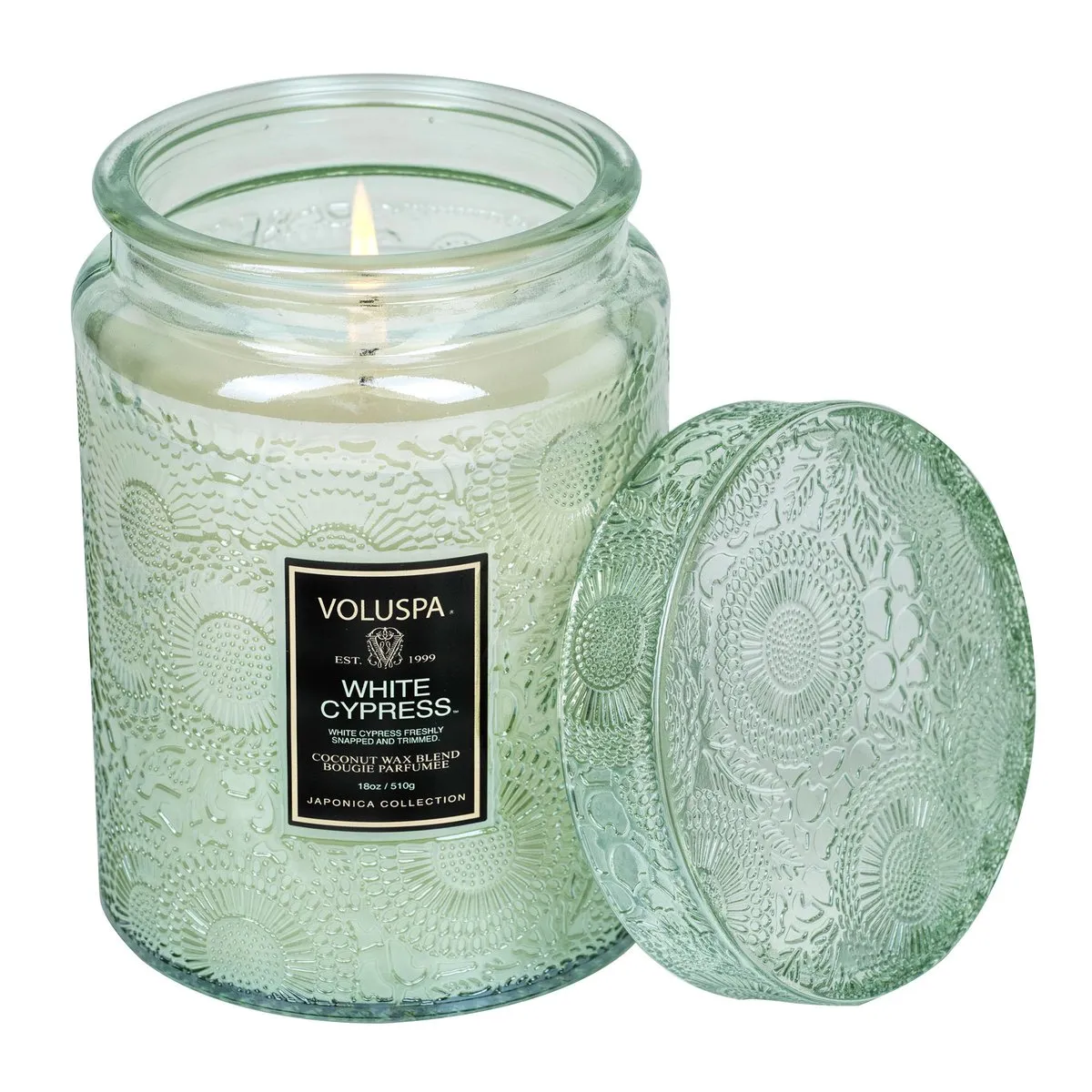 Japonica Seasonal Large Glass Jar Candle 100hr