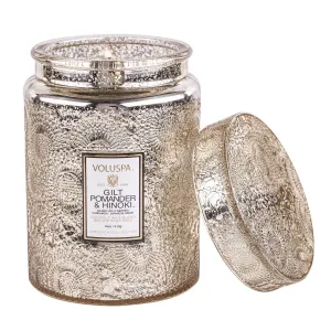 Japonica Seasonal Large Glass Jar Candle 100hr