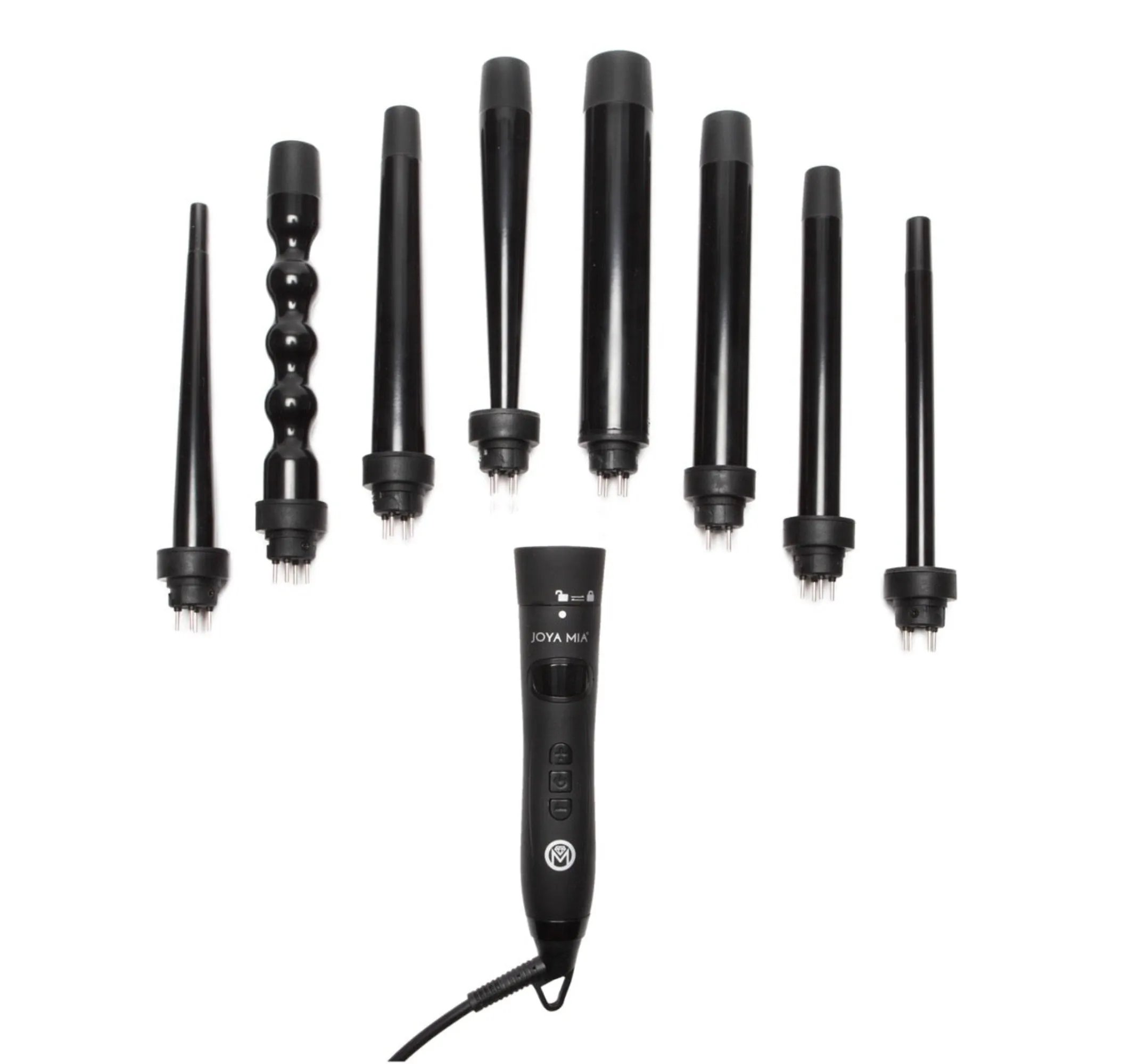 Joya Mia Vertere 8-in-1 Ceramic Interchangeable Hair Curler by Forward Beauty™