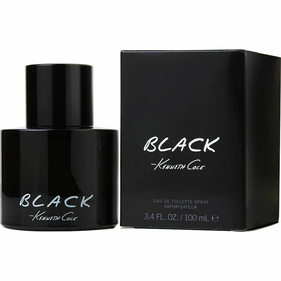 Kenneth Cole Black by Kenneth Cole for Men 3.4 oz EDT Spray