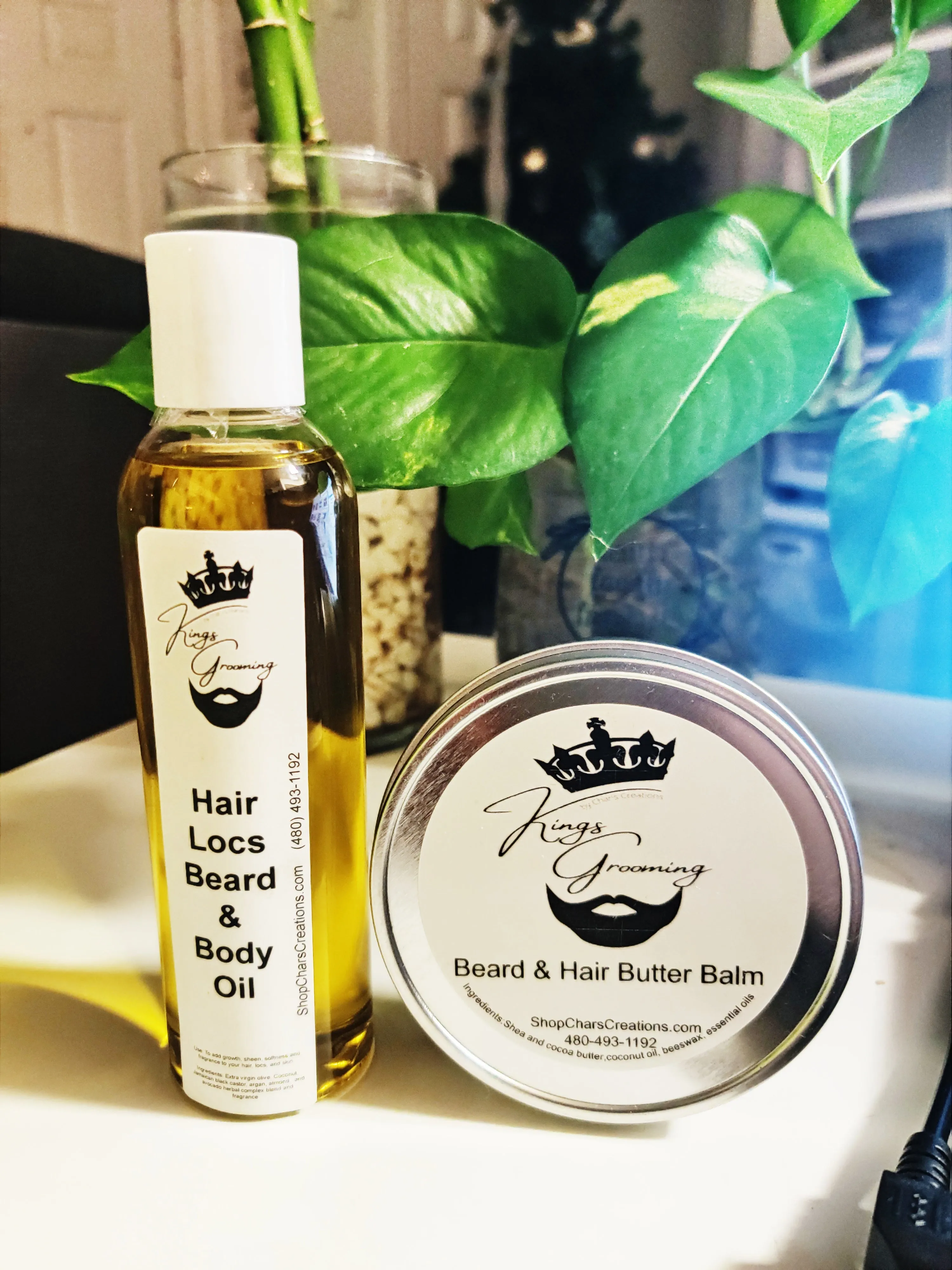 Kings Grooming Beard, Locs, Hair, & Body Oil