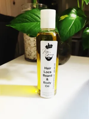 Kings Grooming Beard, Locs, Hair, & Body Oil