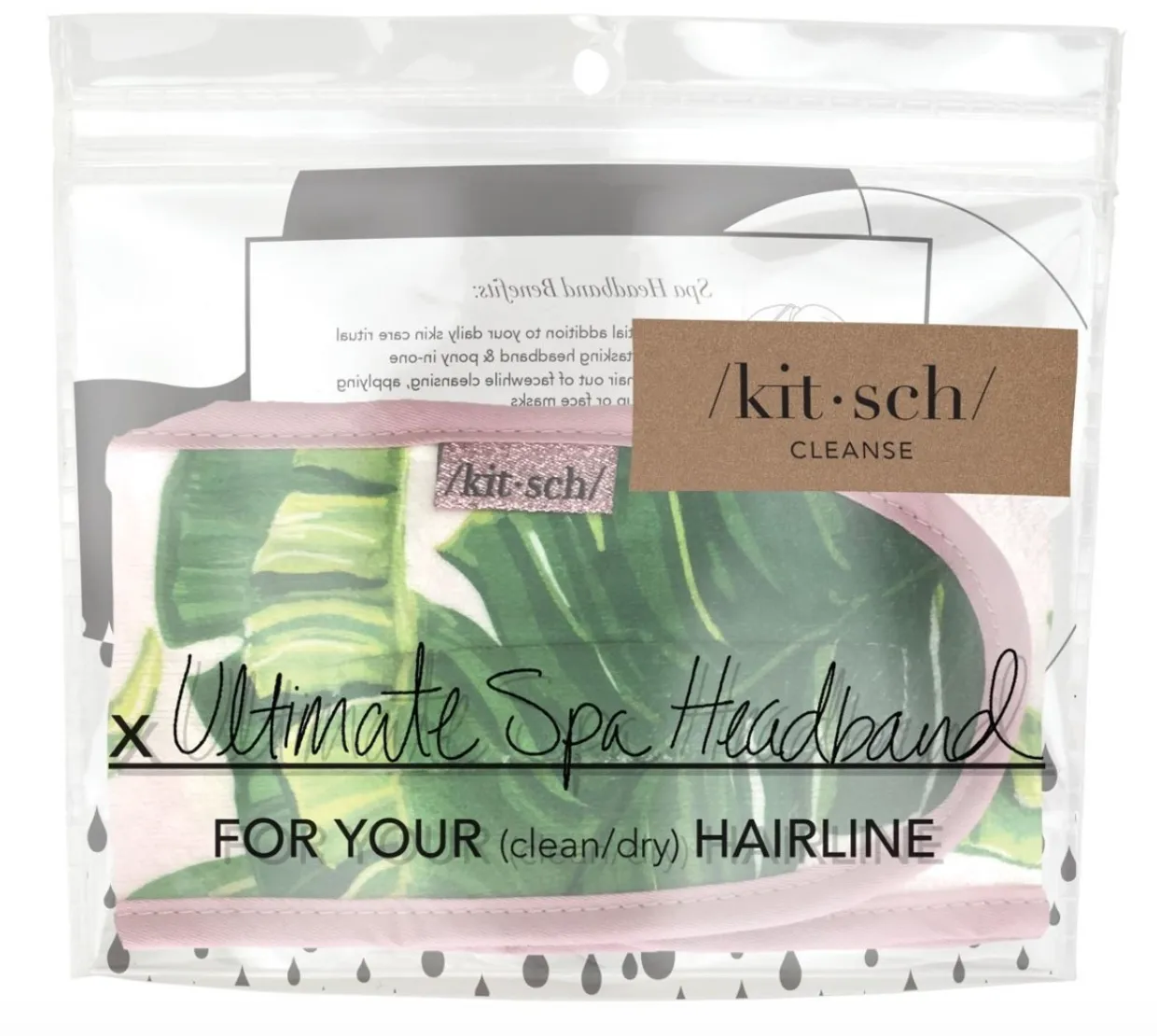 Kitsch Microfiber Spa Headband