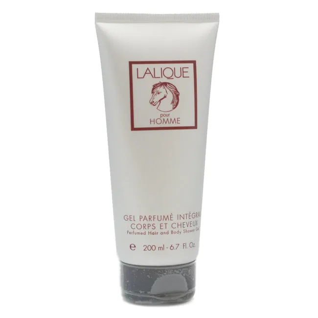 Lalique Equus Perfumed Hair & Body Shower Gel for Men