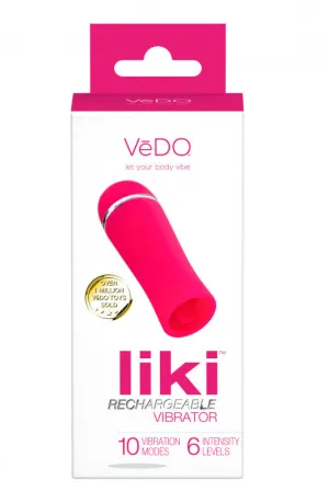 Liki Rechargeable Flicker Vibe - Foxy Pink
