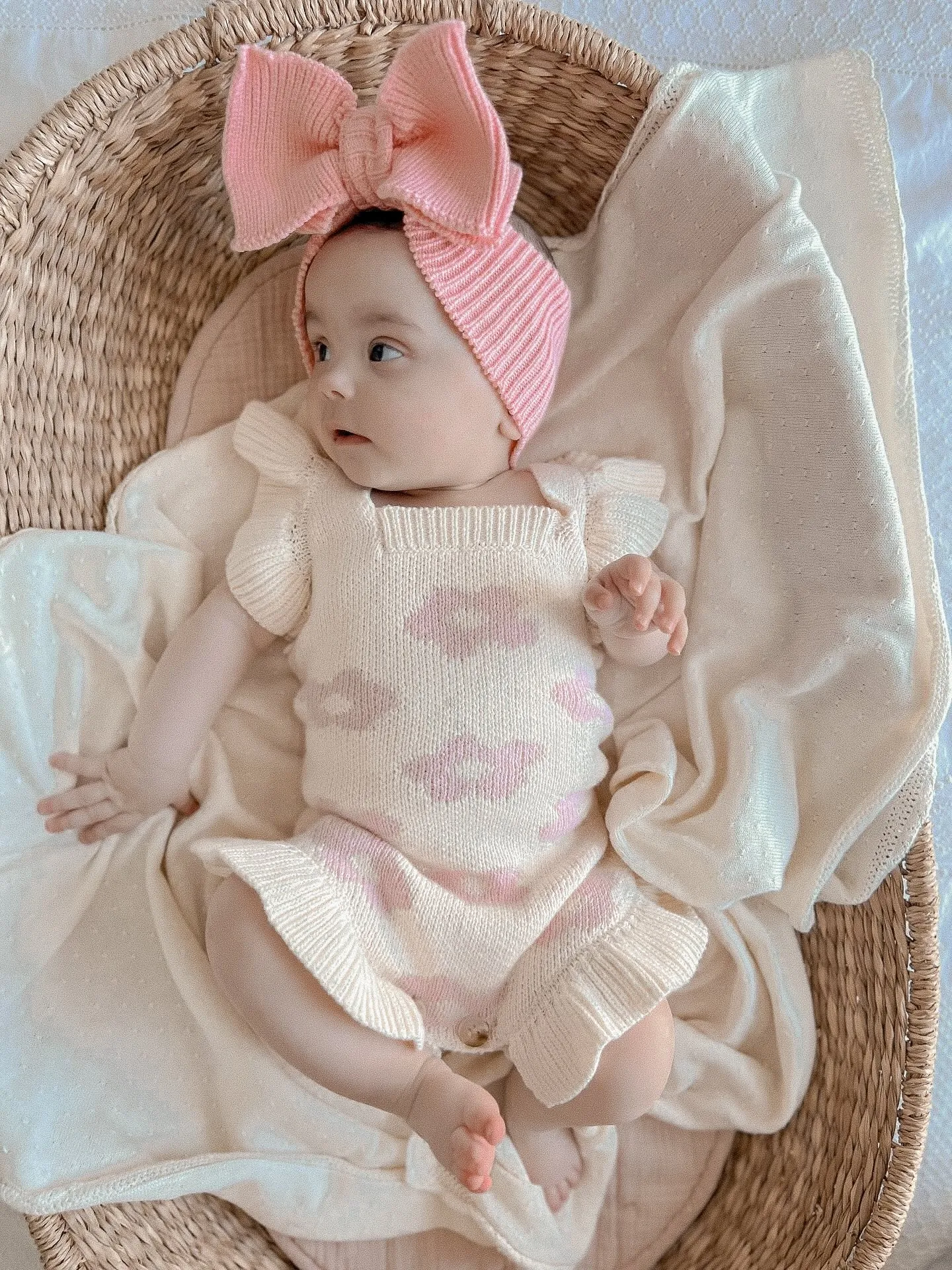 Luna   Luca Floral Frills Romper