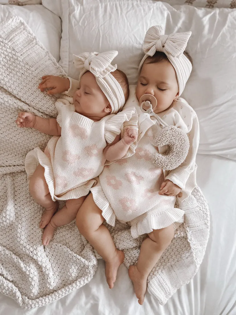 Luna   Luca Floral Frills Romper