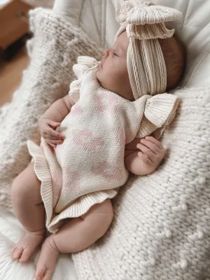 Luna   Luca Floral Frills Romper