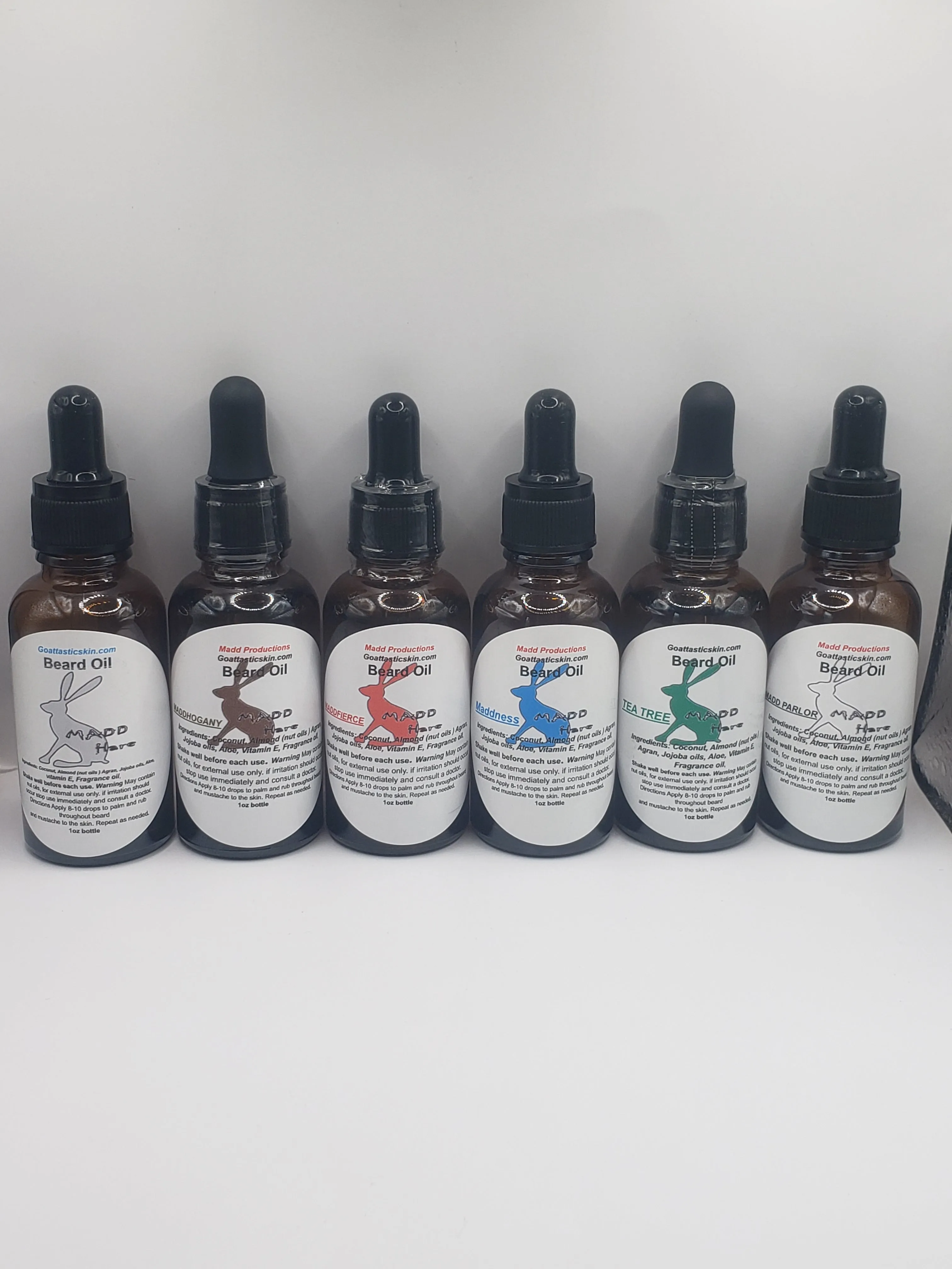 MADD FIERCE Beard Oils-Pure Hydration & Nourishment