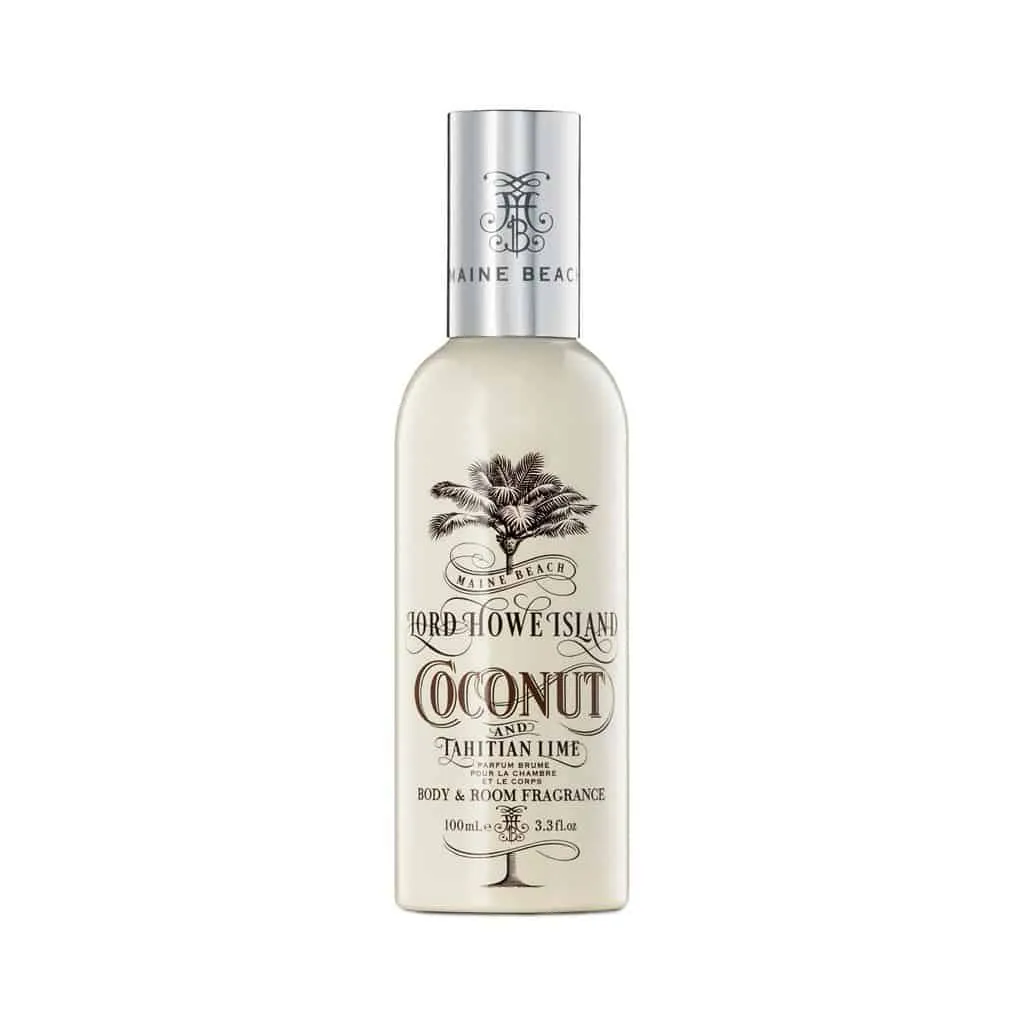 Maine Beach - Lord Howe Island - Room & Body Spray 100ml - Coconut & Tahitian Lime