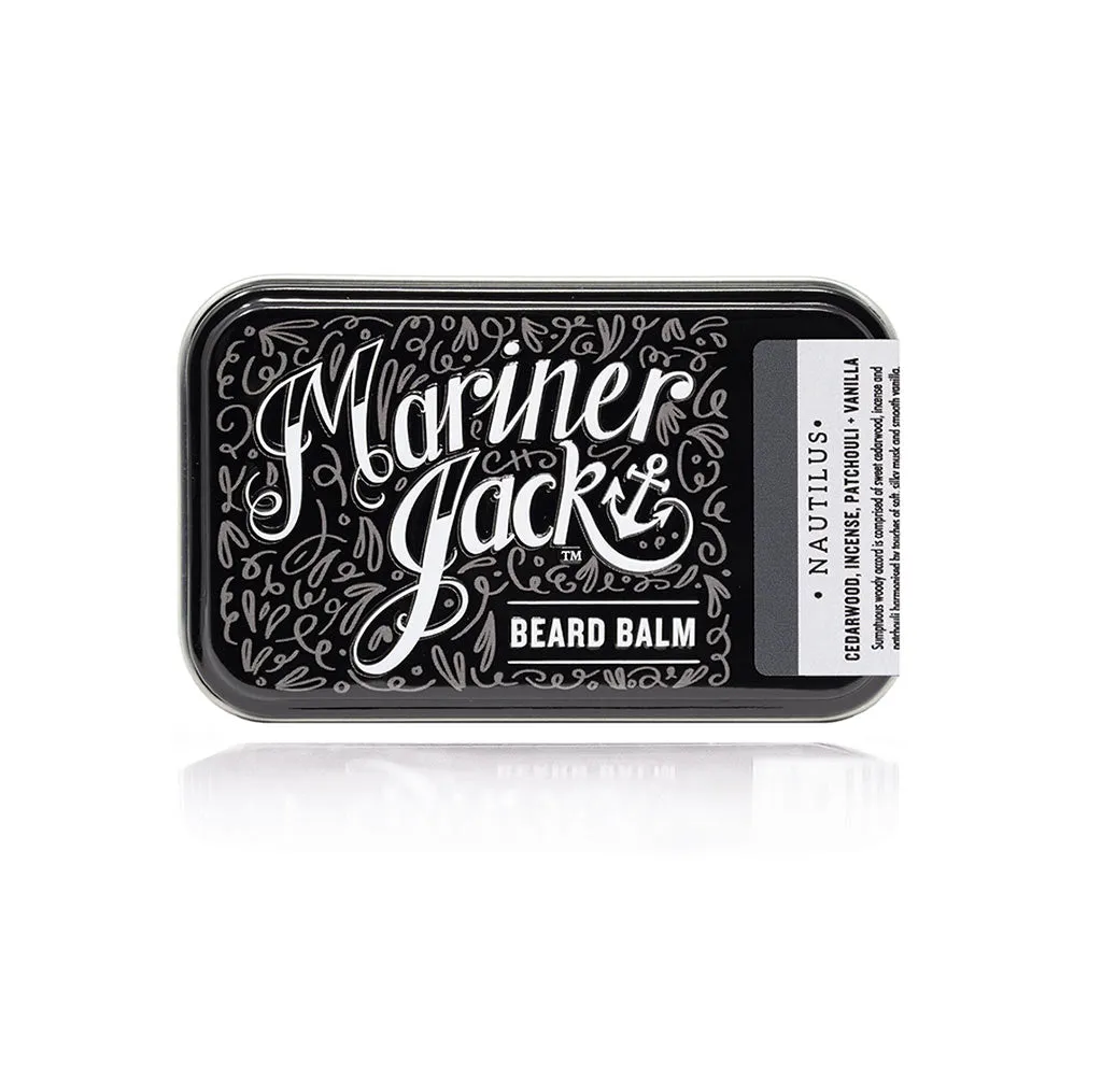 Mariner Jack, Nautilus Beard Balm - Cedarwood, Incense, Patchouli & Vanilla