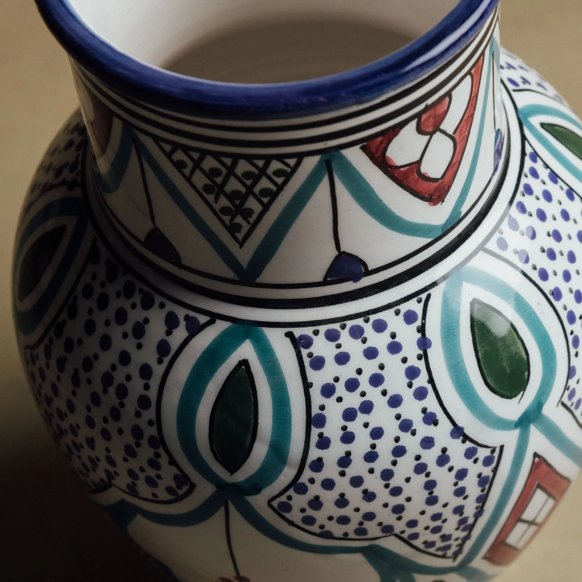 Marrakech Bloom Vase - Handcrafted Moroccan Decor