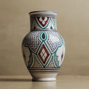 Marrakech Bloom Vase - Handcrafted Moroccan Decor