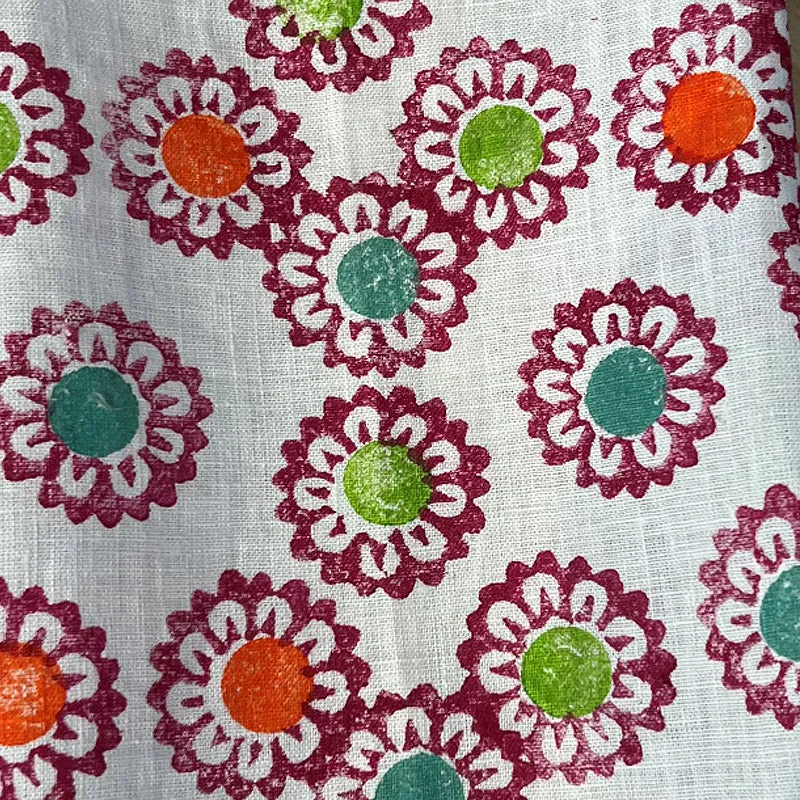 May  Flower Power Tea Towel