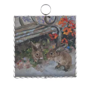 Mini Bunny Twins Print