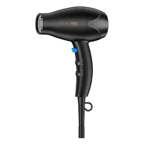 New in box! INFINITIPRO BY CONAIR Mighty Mini Compact Lightweight Professional Hair Dryer with AC Motor, Black