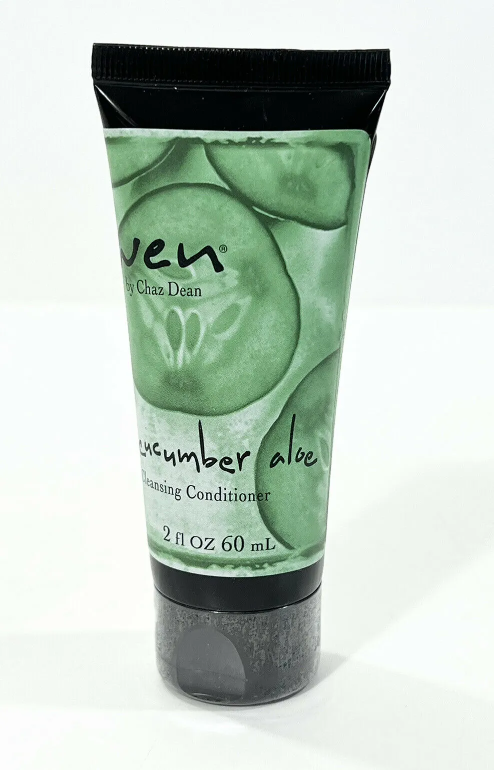 New WEN by Chaz Dean New Cucumber Aloe Cleansing Conditioner 2 Fluid Oz Travel Size 60 mL